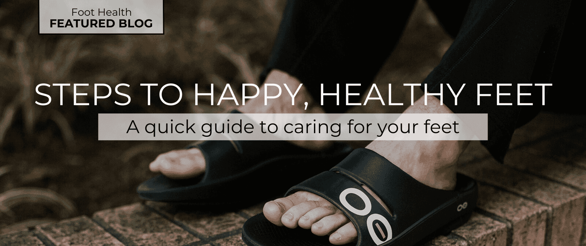 Steps to happy, healthy feet: a quick guide to caring for your feet from Elliott's Boots and Shoes!