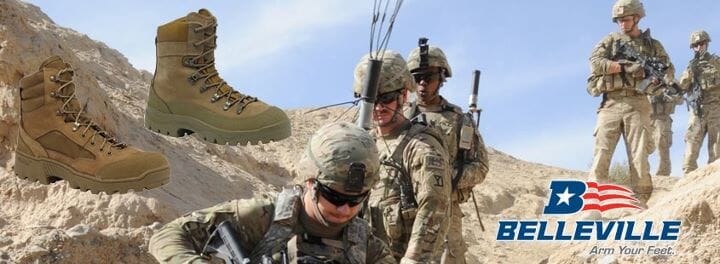 Belleville Shoe Mfg Co continues to be the leading provider and innovator of combat, protective, flight and tactical military boots for the US Department of Defense.