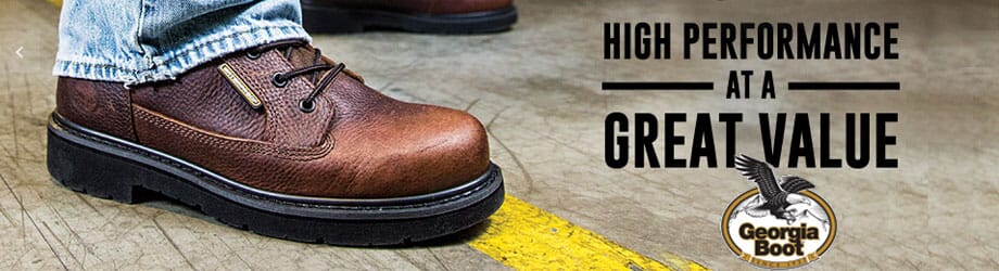 Shop Georgia Work Boots at ElliottsBoots.com