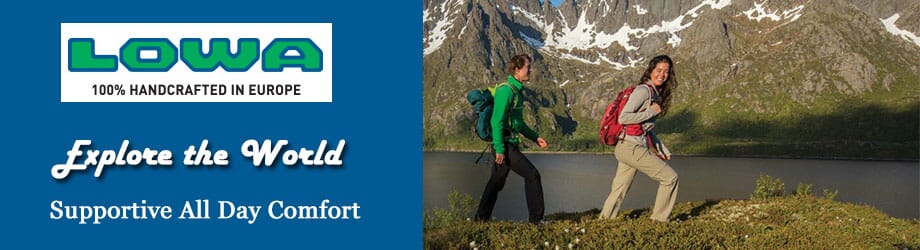 Shop LOWA Hiking Boots at ElliottsBoots.com