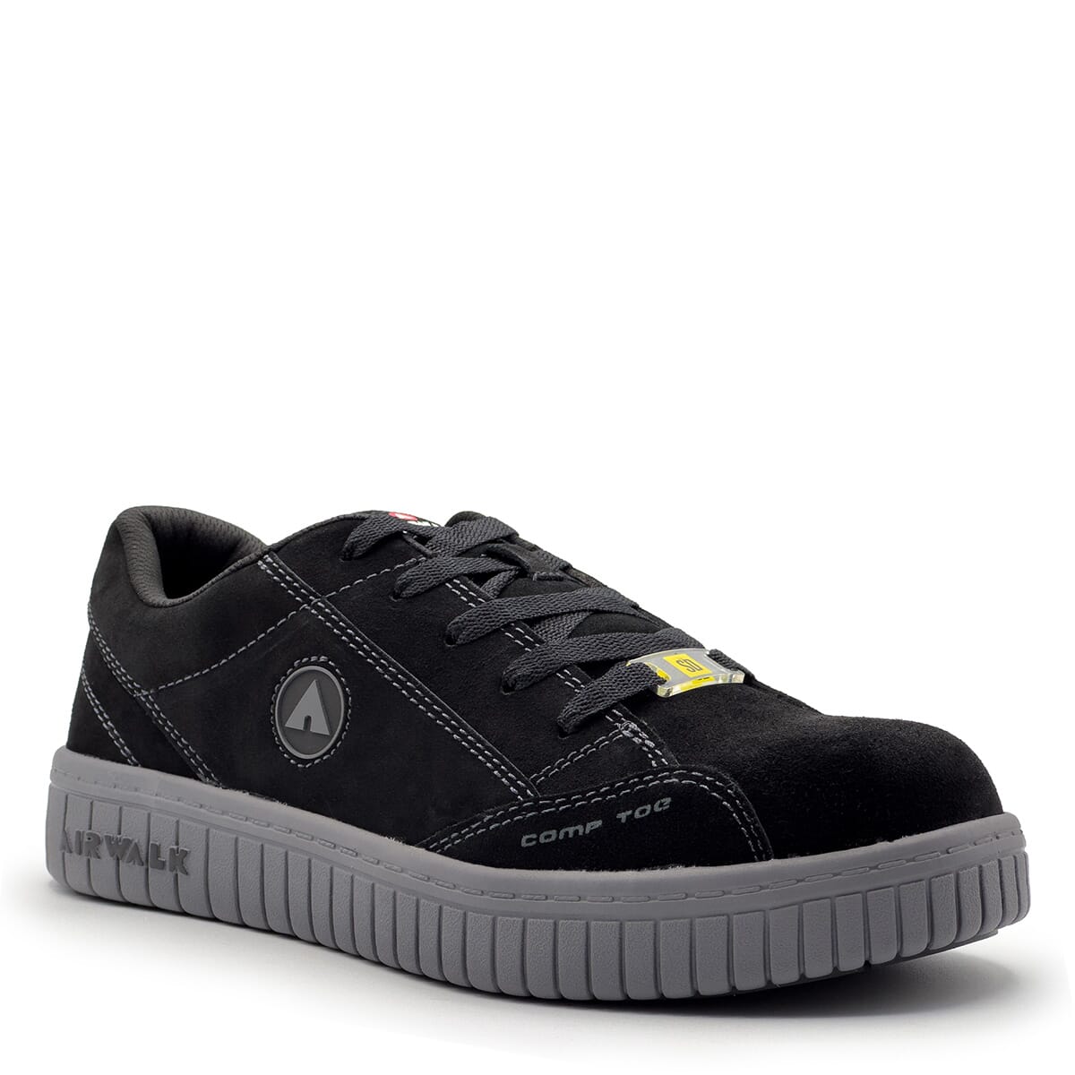 Airwalk Men's Camino SD10 Comp Toe Safety Shoes - Black