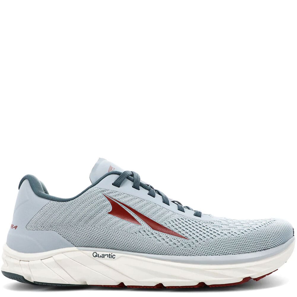 ALTRA Men's Torin 4.5 Plush Road Running Shoe M Light Gray/Red 9 D US 