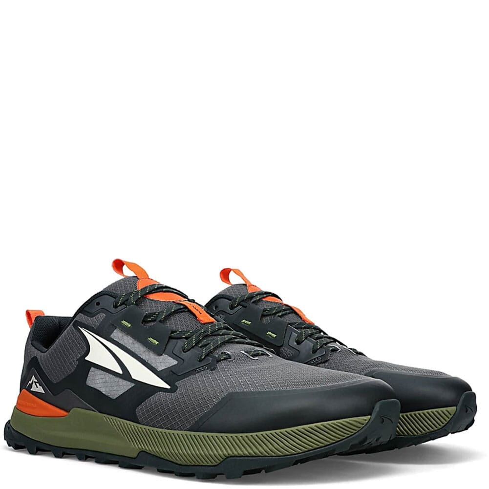 Image for Altra Men's Lone Peak 7 Running Shoes - Black/Gray from elliottsboots