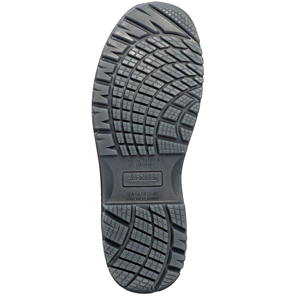Avenger Men's EH Slip Resistant Safety Shoes - Brown