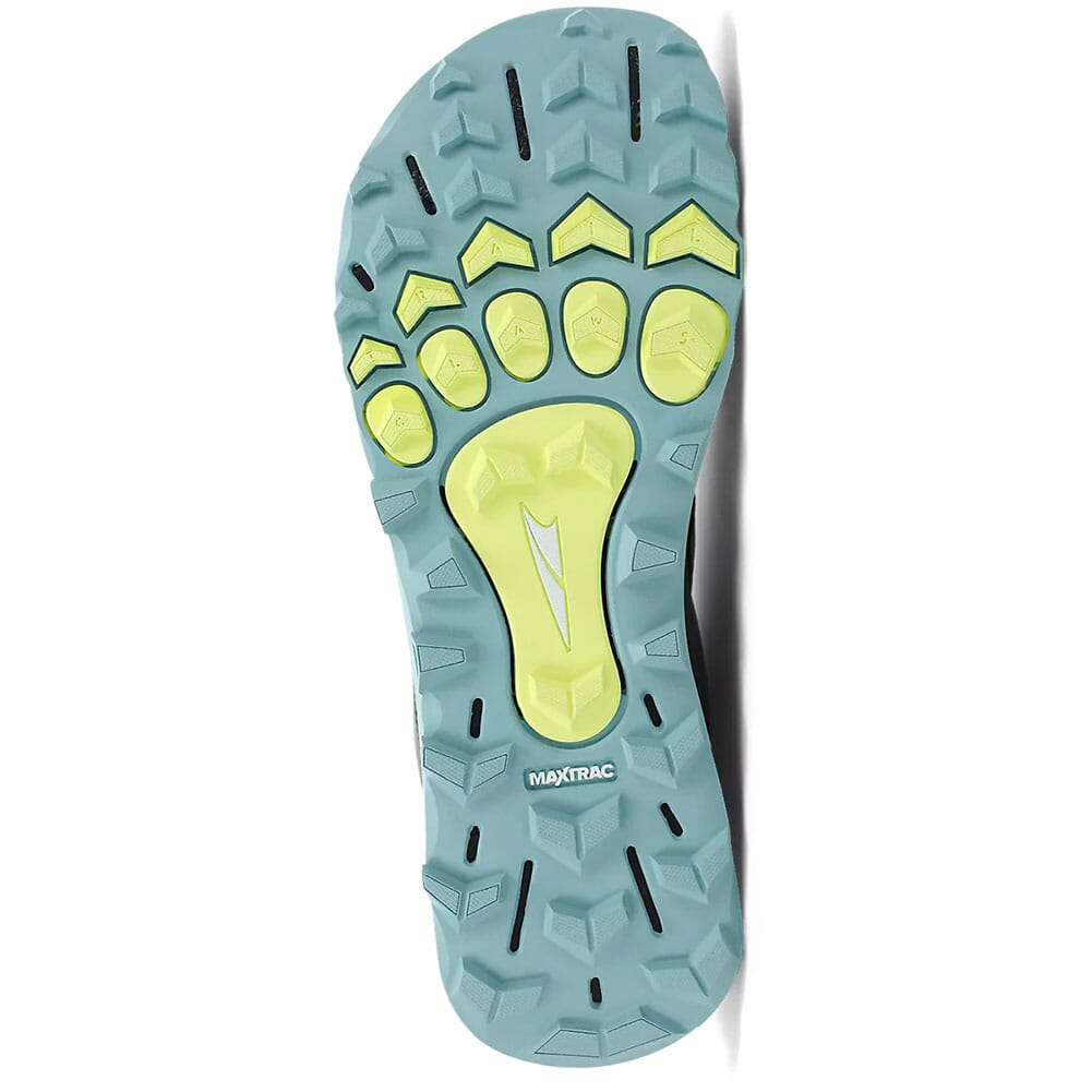 0A547W-327 Altra Women's Lone Peak 5 Wide Running Shoes - Balsam Green