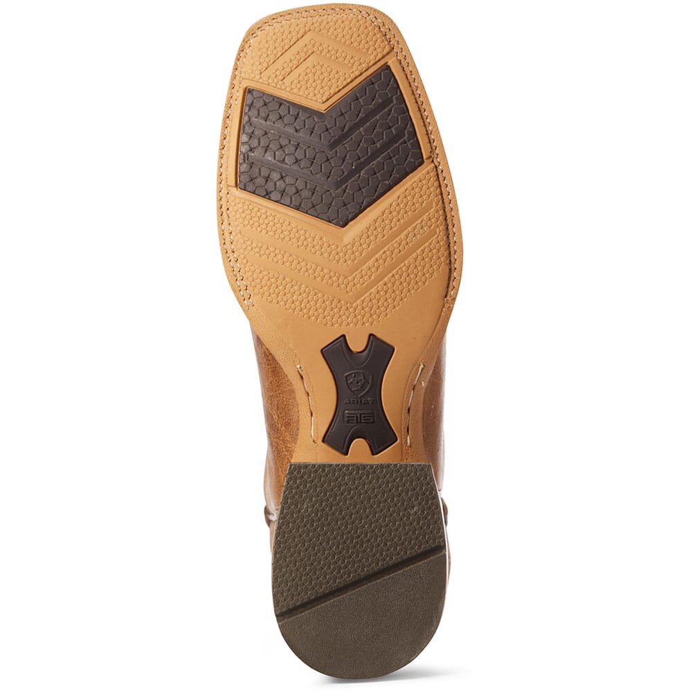 10034089 Ariat Men's Toledo Western Boots - Natural Crunch