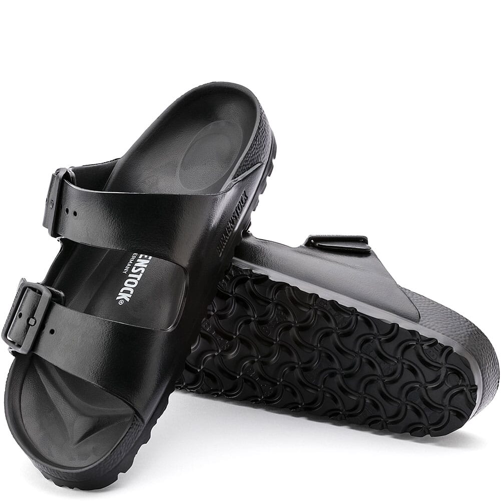 0129421 Birkenstock Unisex Arizona Essentials Sandals - Black