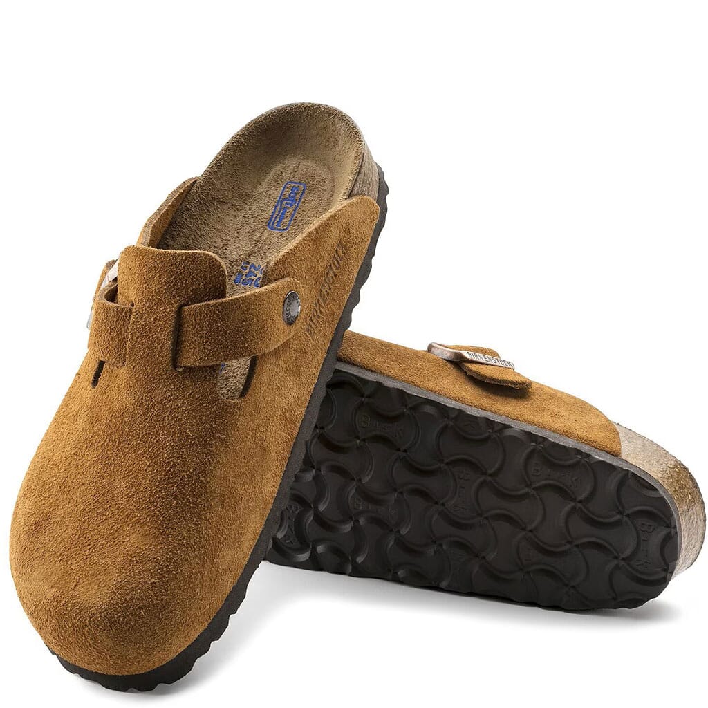 Birkenstock Unisex Boston Clogs - Mink | elliottsboots