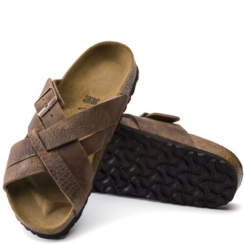 birkenstock lugano camberra old tobacco Birkenstock Lugano Tobacco Oiled Leather / 43
