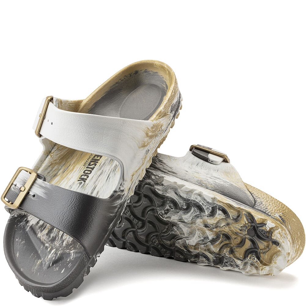 1022502 Birkenstock Women's Arizona Essentials Sandals - Gold Multi