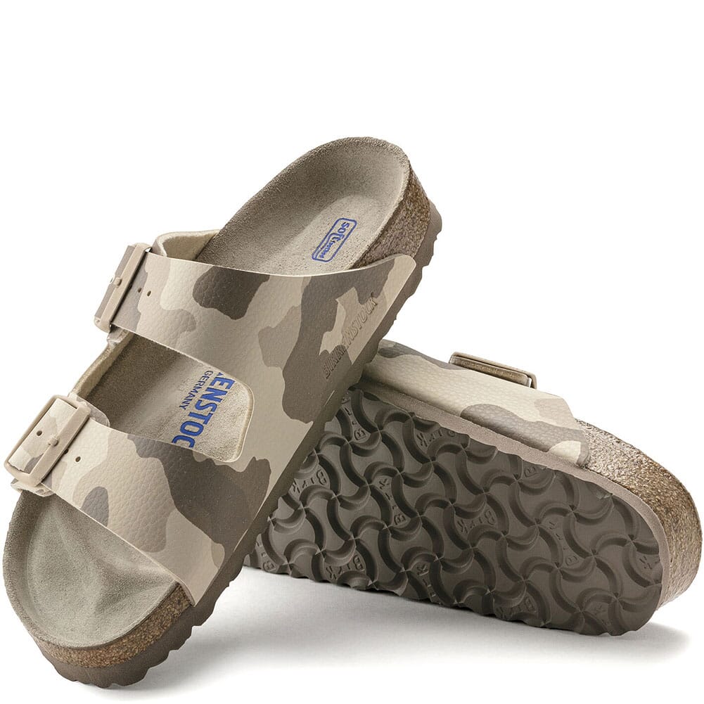 1022860 Birkenstock Women's Arizona SFB Sandals - Desert Camo