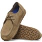 1027274 Birkenstock Unisex Utti Lace Suede Casual Shoes - Gray Taupe
