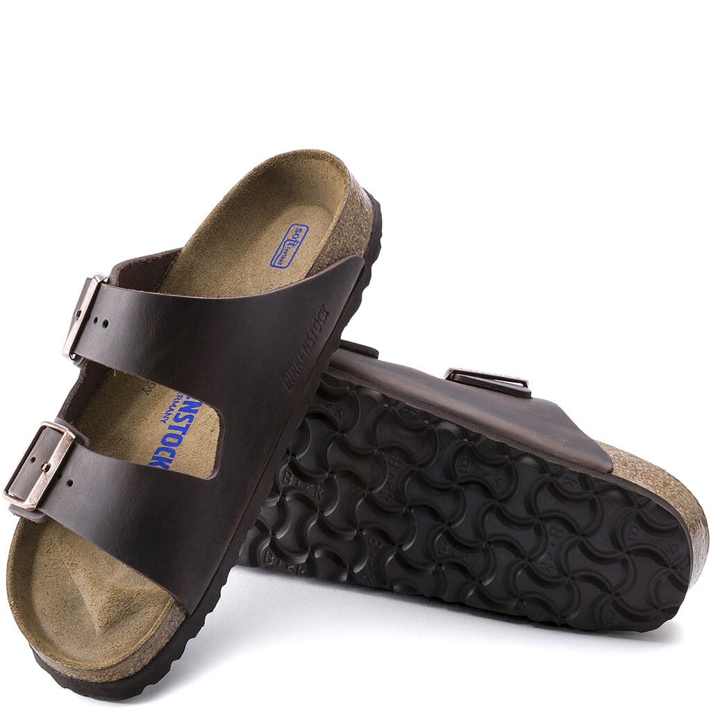 Birkenstock Men's Arizona Sandals - Habana Oiled | elliottsboots