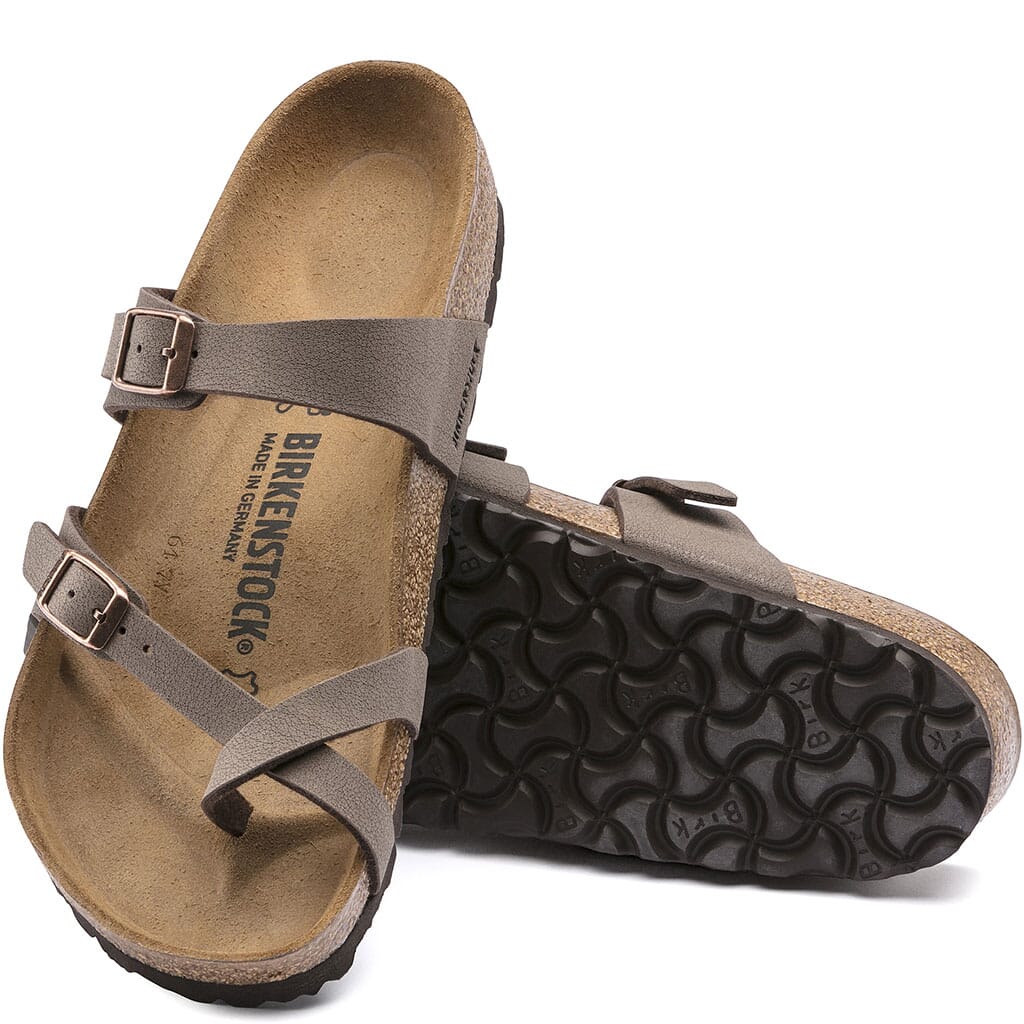 Birkenstock Women's Mayari Birko-Flor Sandals - Mocha | elliottsboots
