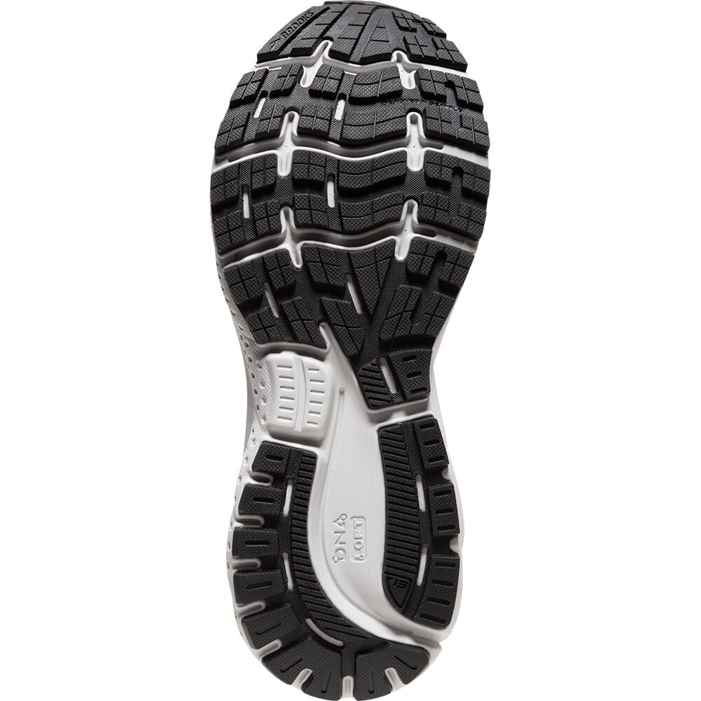 110348-040 Brooks Men's Ghost 13 Road Running Shoes - Primer Grey/Pearl/Black