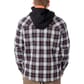 BRUNT Men's Hooded Shirt Jacket outsole