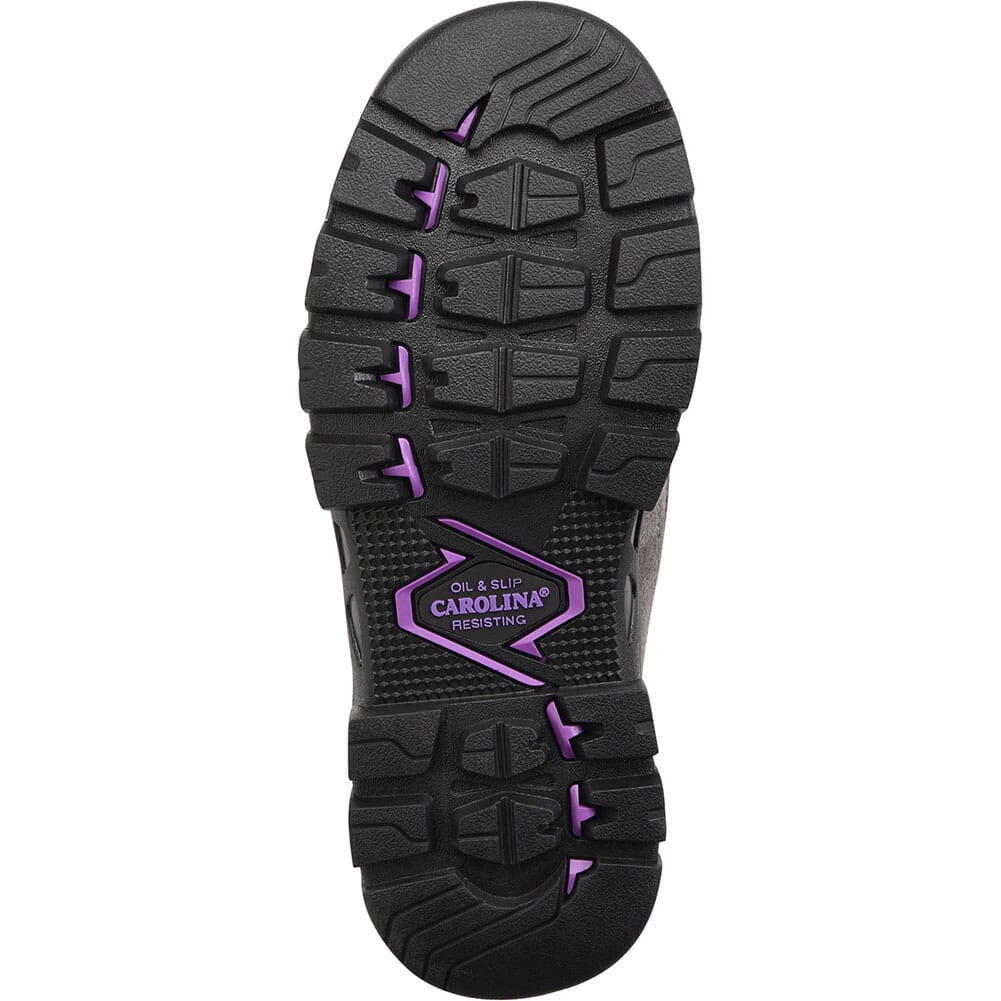 CA4532 Carolina Women's Reese MetGuard Safety Boots - Gray/Purple