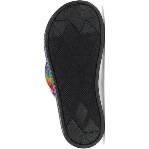 Chaco Chillos Flip Flops Men Sz 10 Black Tie Dye Rainbow Straps Sandals J108035 Chaco Men main image 4