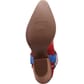 Dingo Women's Lucky Stars Suede Leather Boots - Red/Blue