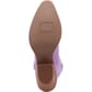 Dingo Women's Tiny Pony Suede Leather Booties - Lavender