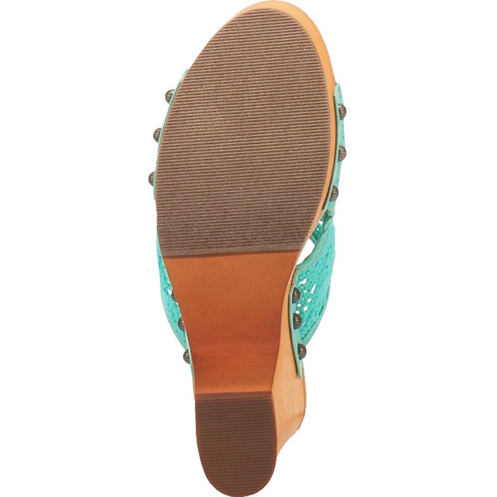 DI361-GN Dingo Women's Crafty Woven Sandals - Green