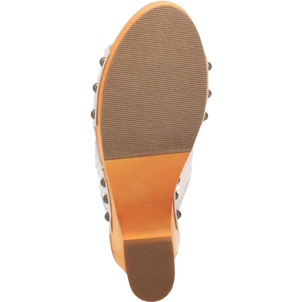 DI361-WH Dingo Women's Crafty Woven Sandals - White