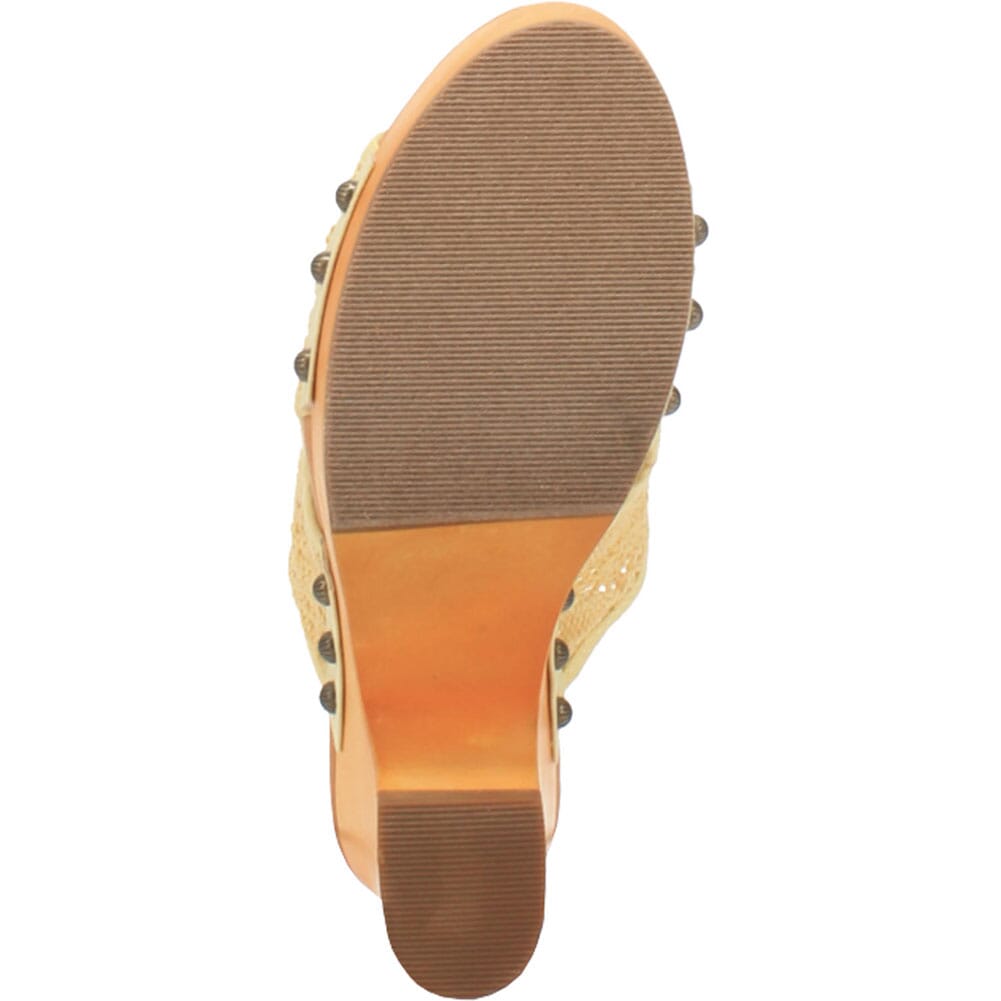 DI361-YE Dingo Women's Crafty Woven Sandals - Yellow