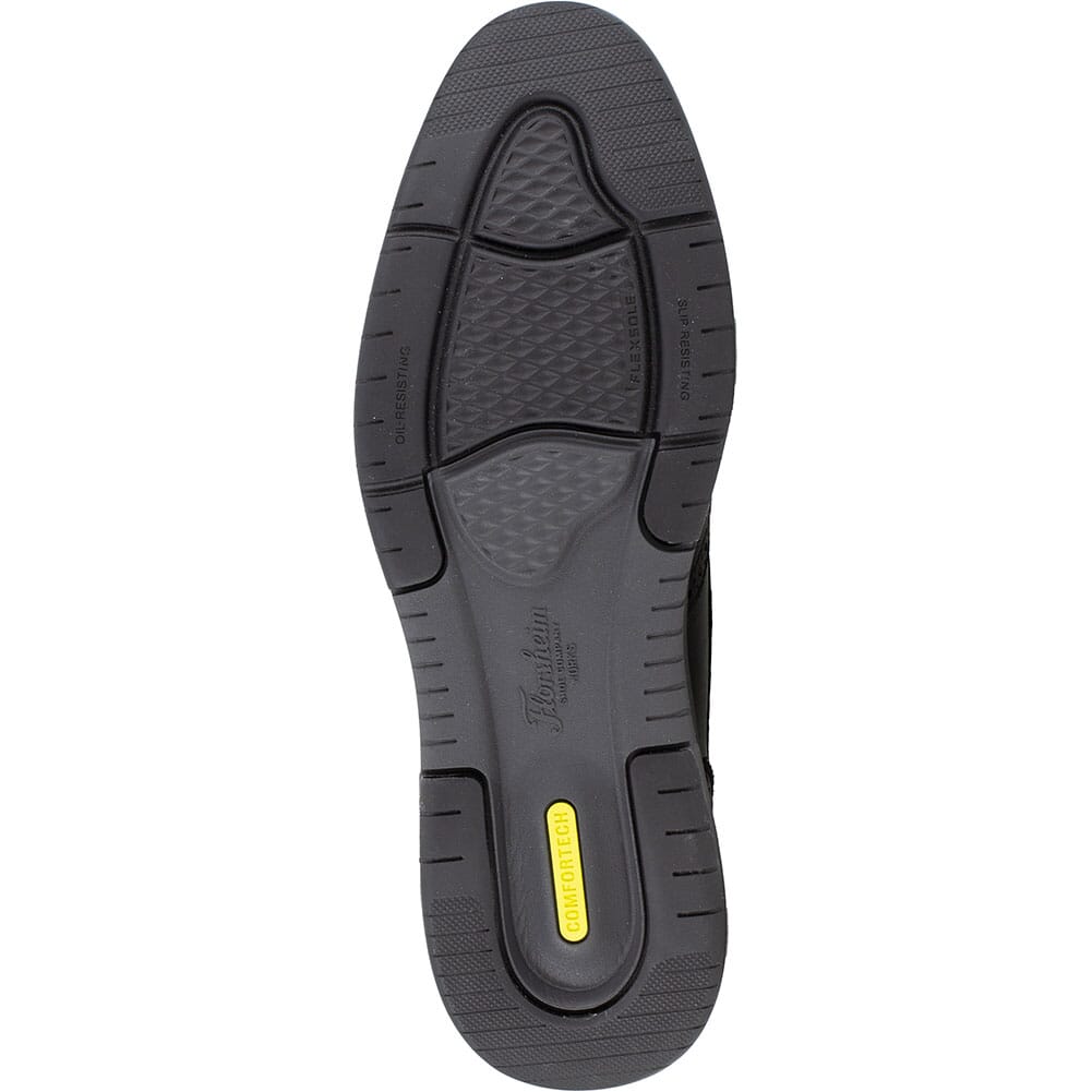 FS2624 Florsheim Men's Flair Wingtip Safety Shoes - Black