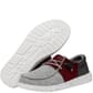 40170-6RR Hey Dude Men's Wally Tri Varsity Casual Shoes - Crimson