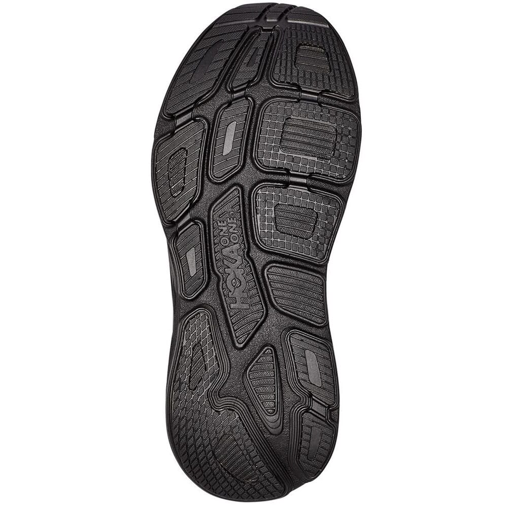 1117033-BBLC Hoka One One Men's Bondi 7 X-Wide Athletic Shoes - Black/Black