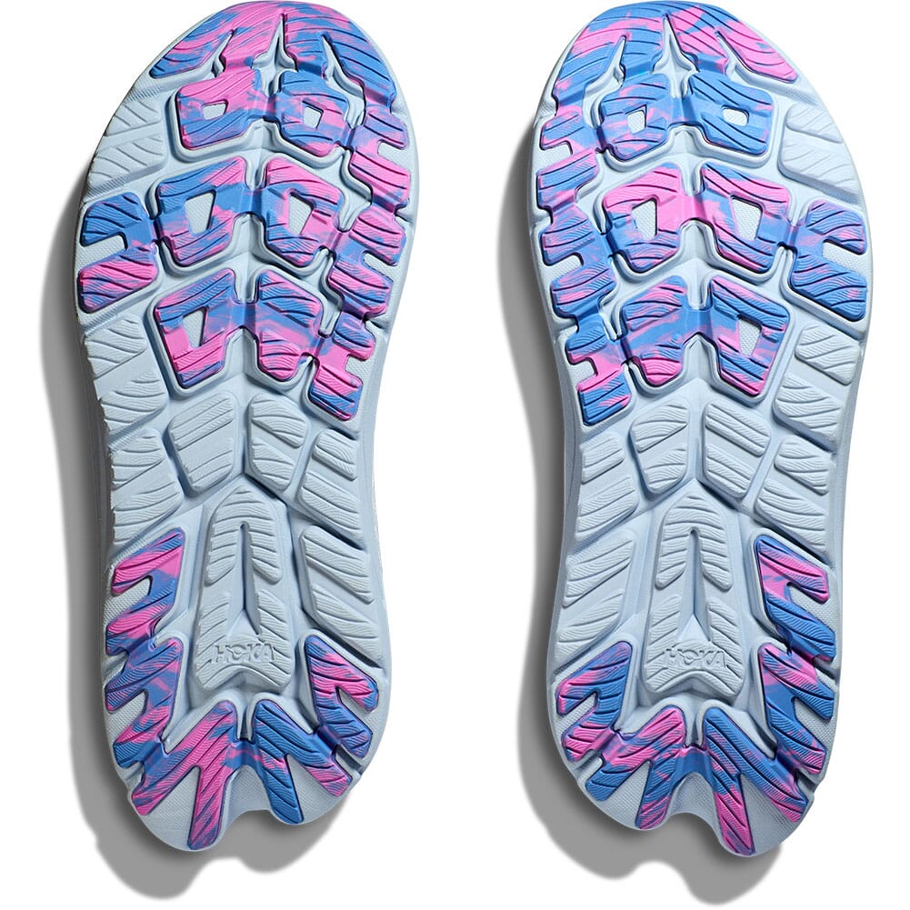 1123164-WIWT Hoka Women's Kawana Running Shoes - White/Ice Water