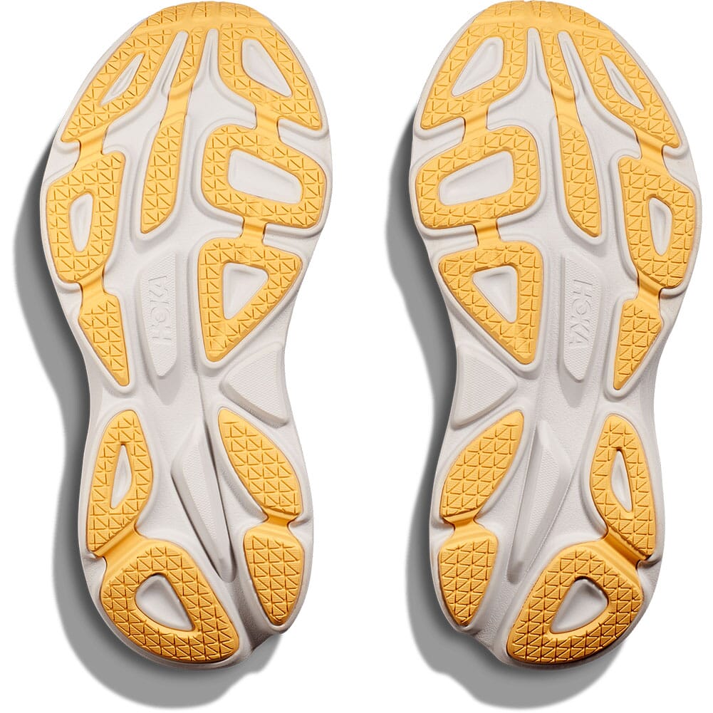 1127952-BSW Hoka Women's Bondi 8 Athletic Shoes - Blanc/Swim Day