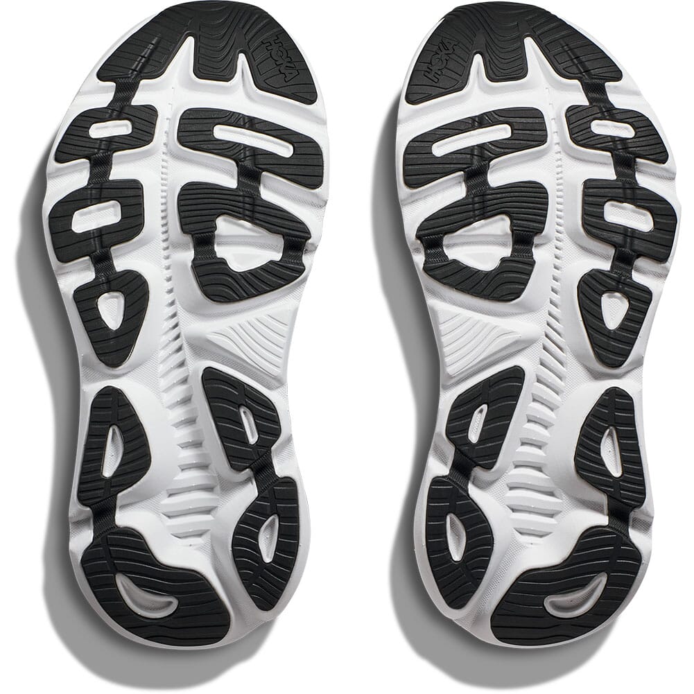 1134235-BWHT Hoka Women's Gaviota 5 Running Shoes - Black/White