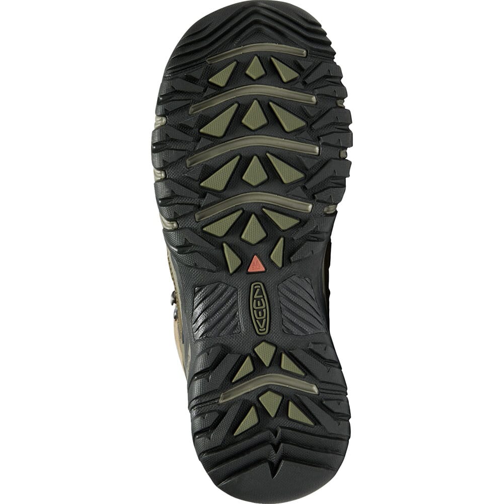 KEEN Men's Targhee Vent Mid Hiking Boots - Olivia/Bungee Cord