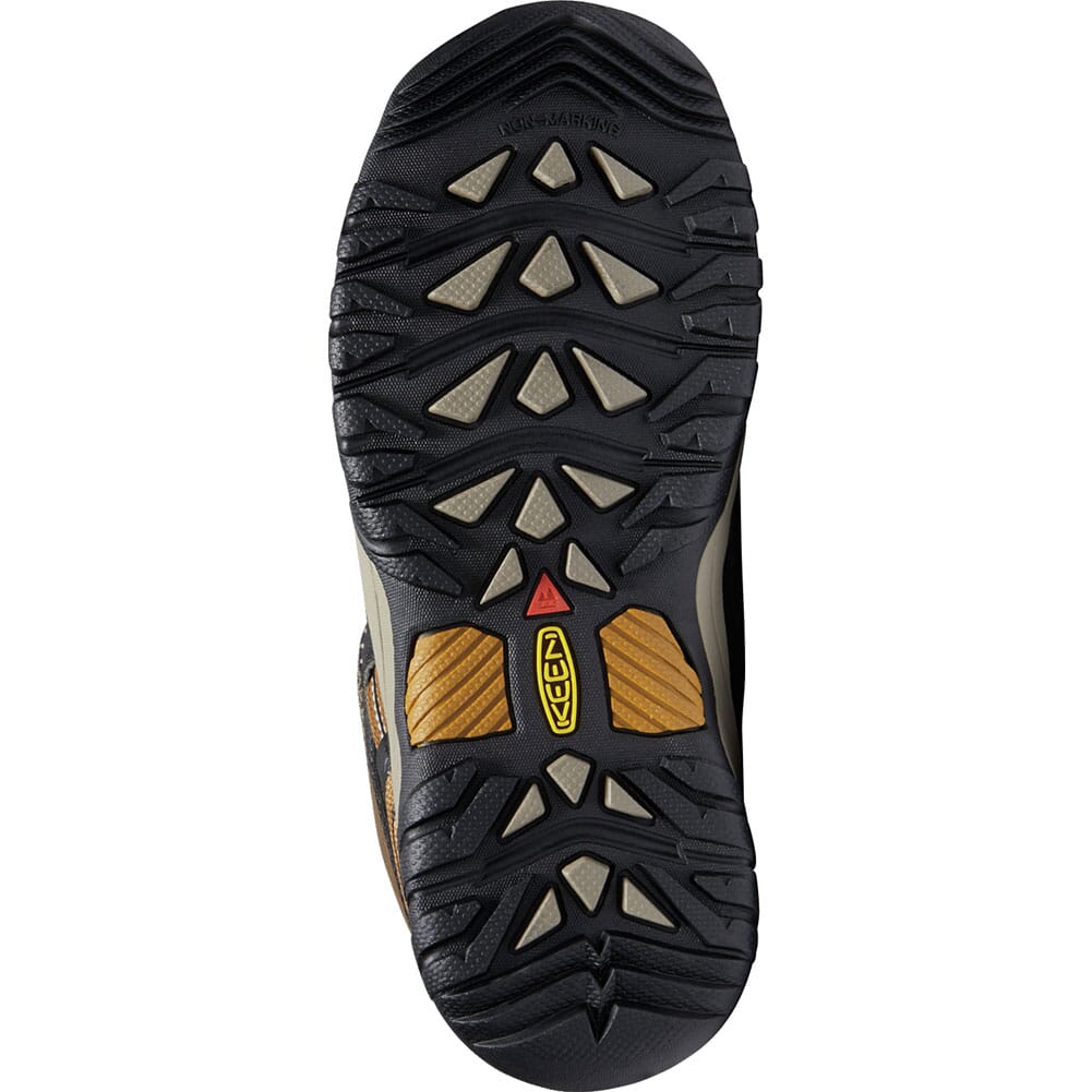 KEEN Kids' Targhee Waterproof Hiking Boots - Dark Earth/Golden Brown