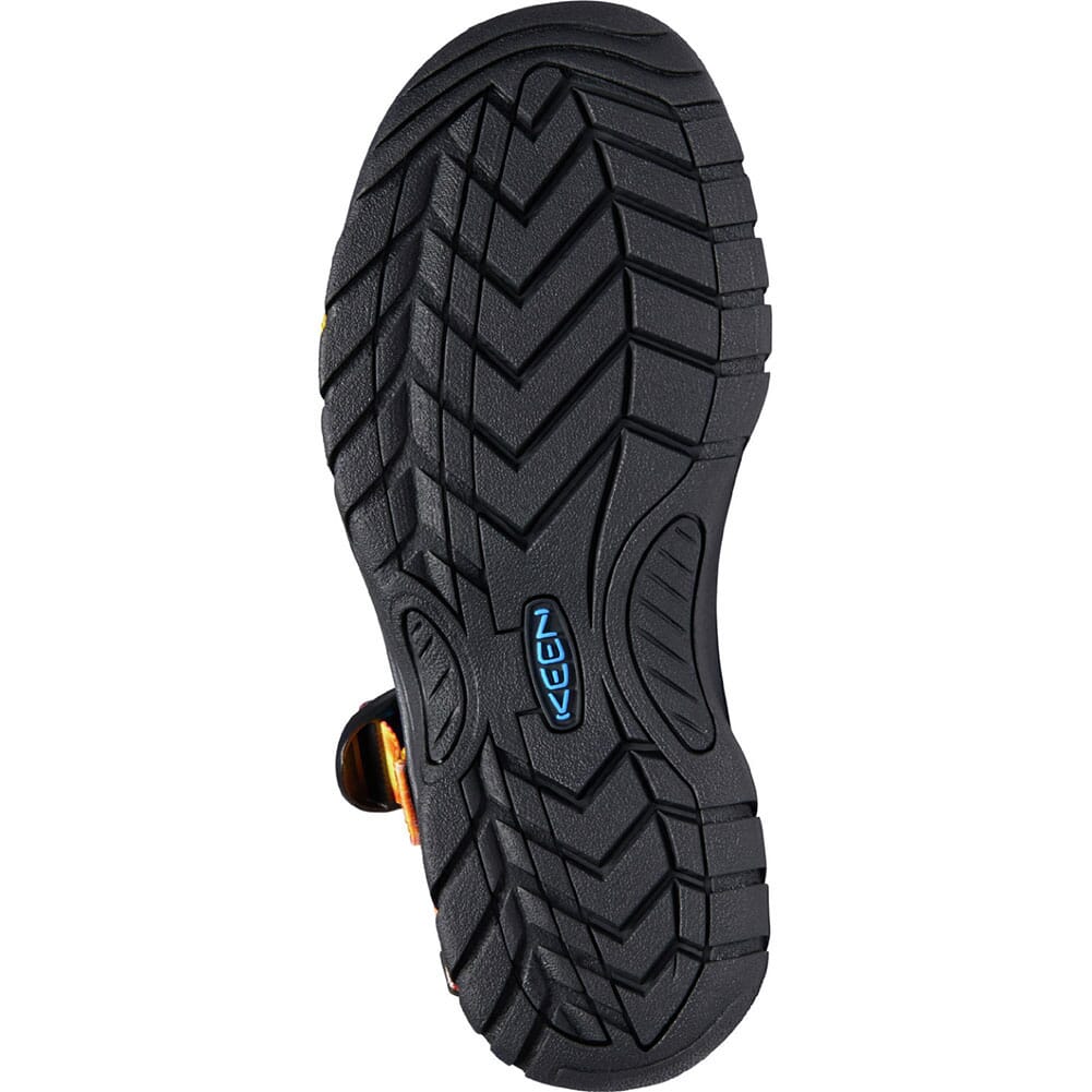 1022419 KEEN Men's Zerraport II Sandals - Multi Tye-Dye/Black