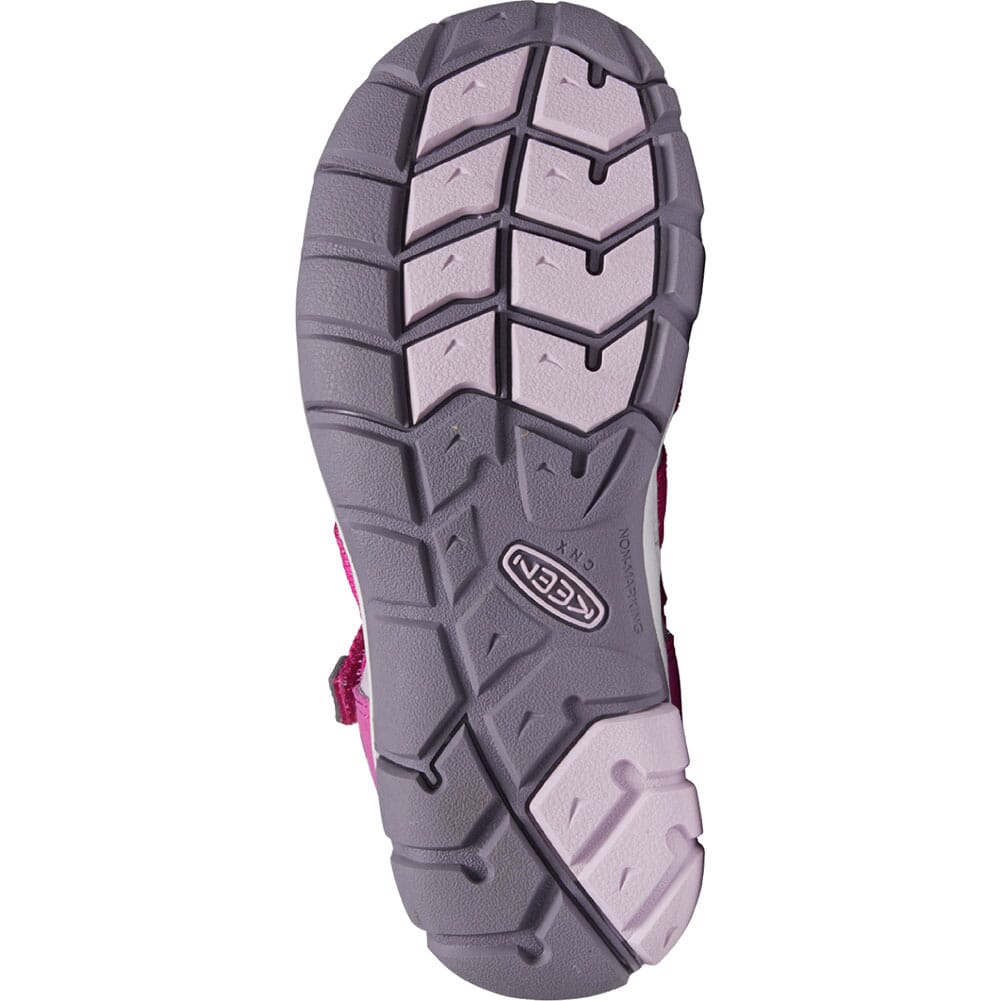1022979 KEEN Kid's Seacamp II CNX Casual Shoes - Very Berry/Dawn Pink