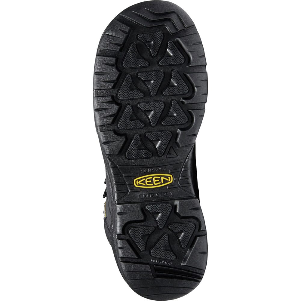 1024573 KEEN Utility Men's Portland Waterproof Safety Boots - Black/Black