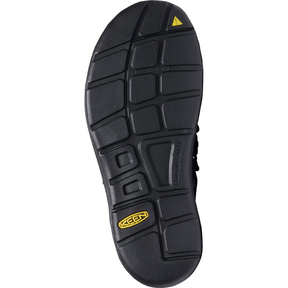 1024904 KEEN Women's UNEEK Premium Leather Sandals - Triple Black