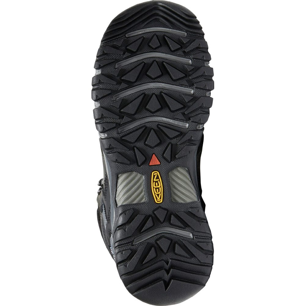 1024911 KEEN Men's Ridge Flex WP Hiking Boots - Magnet/Black