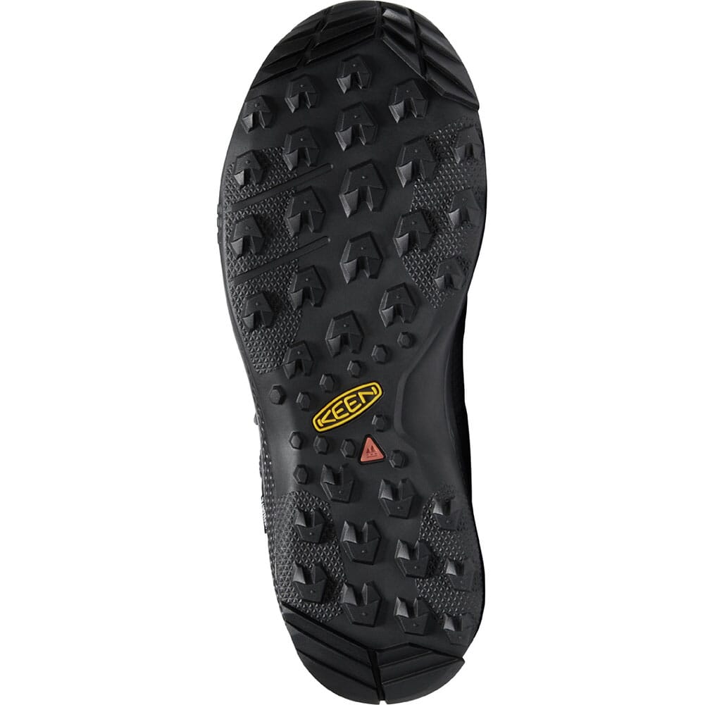 KEEN Men's Tempo Flex WP Hiking Boots Triple Black elliottsboots