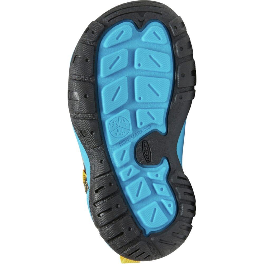 1025665 KEEN Toddlers Knotch River Open-Toe Sandals - Black/Blue