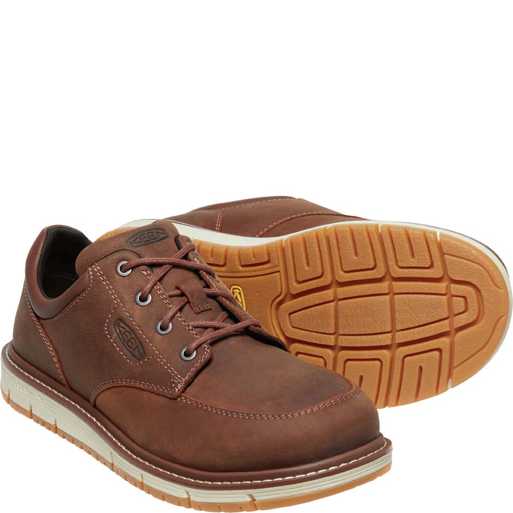 1026707 KEEN Utility Men's San Jose Oxford Safety Shoes - Gingerbread