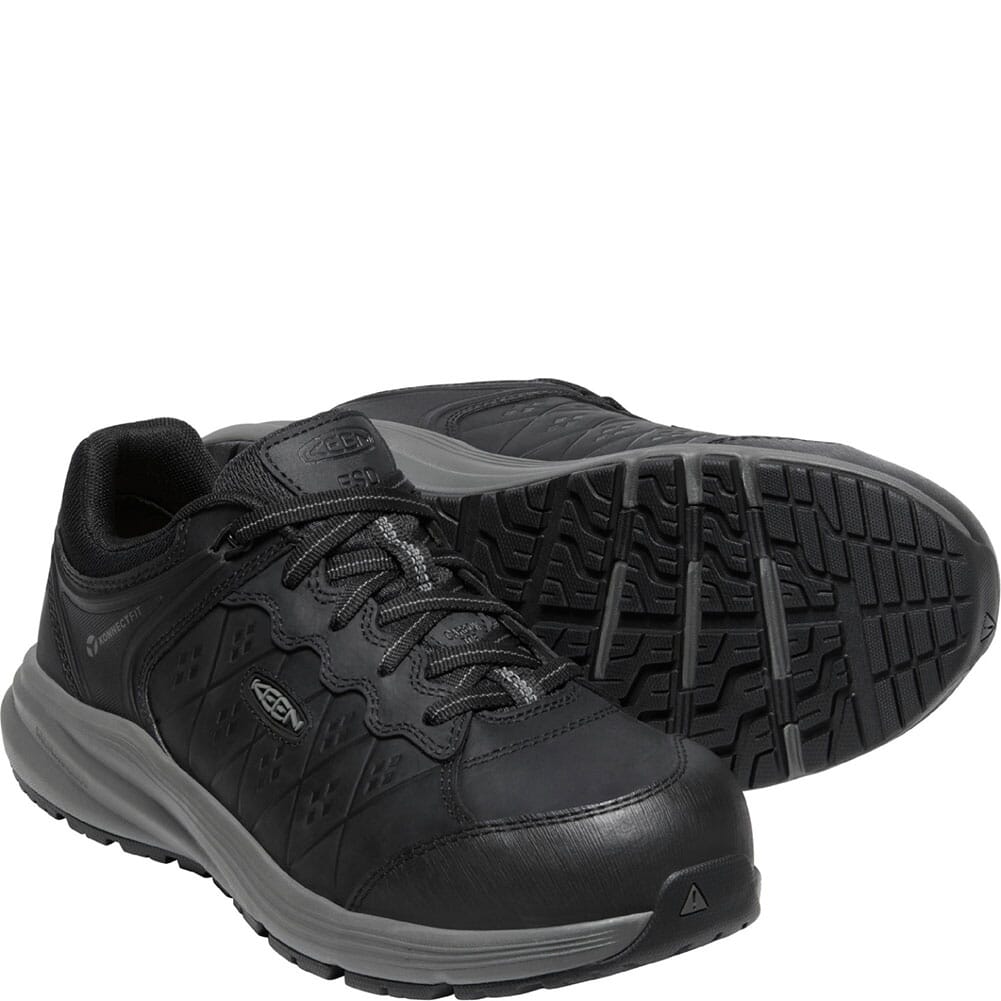 1026829 KEEN Utility Men's Vista Energy+ Shift ESD Safety Shoes - Black