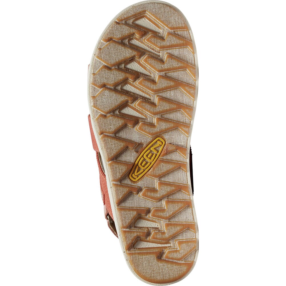 1028625 KEEN Women's Elle Criss Cross Sandals - Baked Clay/Cork