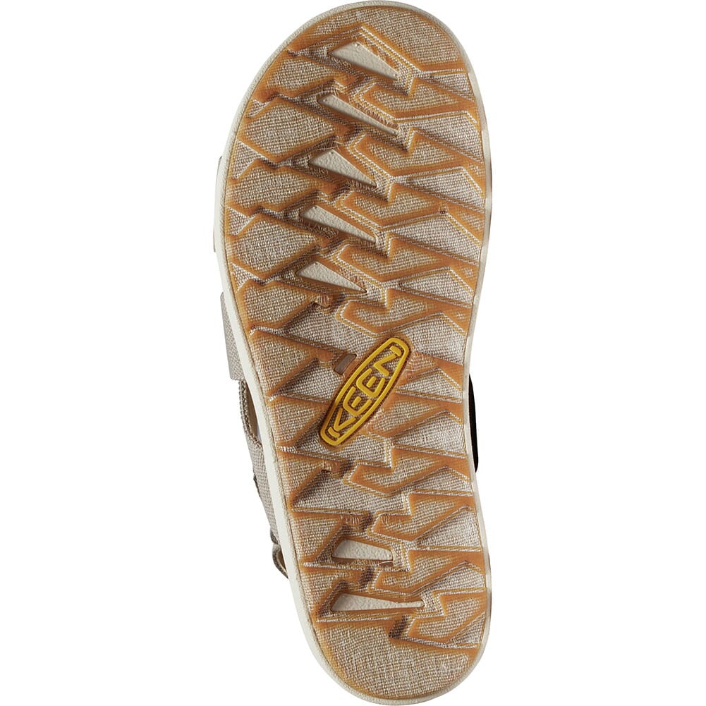 1028630 KEEN Women's Elle Criss Cross Sandals - Brindle/Birch