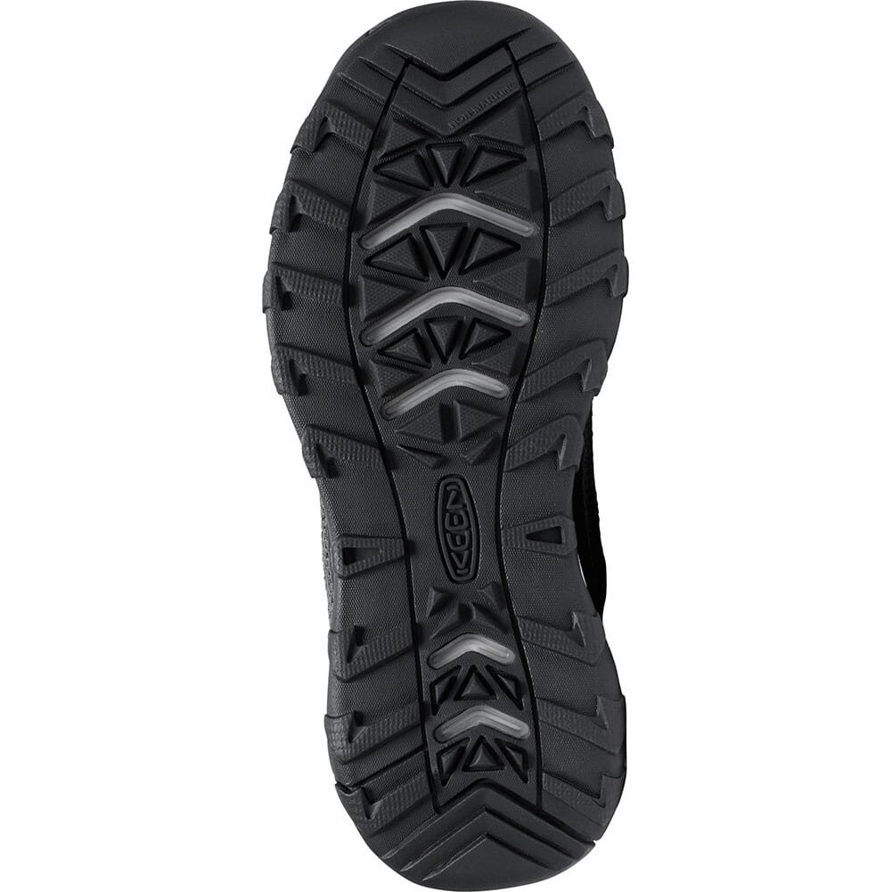 1028738 KEEN Big Kids' Wanduro Speed Hiking Shoes - Black/Vapor
