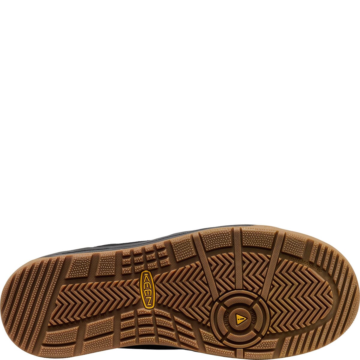 KEEN Utility Men's Kenton+ SD35 Comp Toe Safety Shoes - Black/Gum