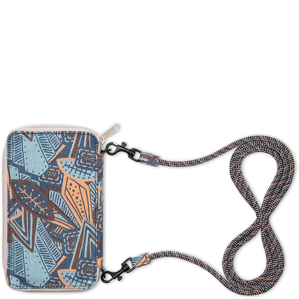 9104-1411 Kavu Women's Go Time Bi-Fold Wallet - Jumble Leaf