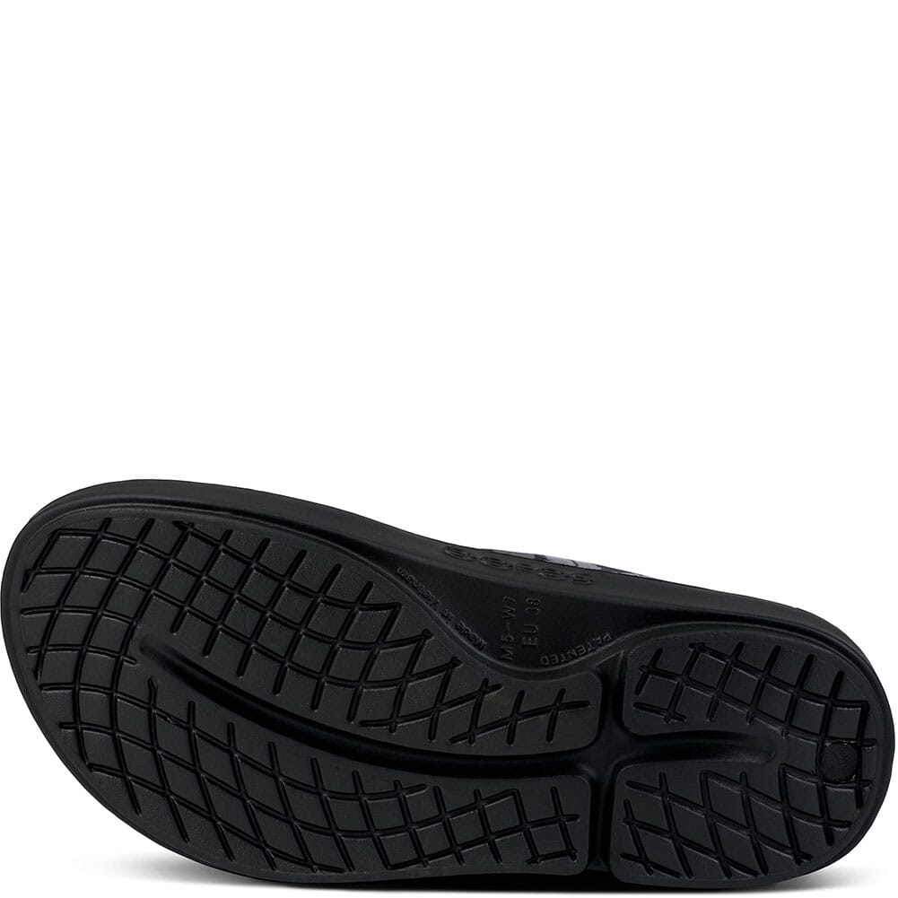 1003-MDNTRO OOFOS Unisex OOriginal Sport Thong Sandals - Midnight Tropics
